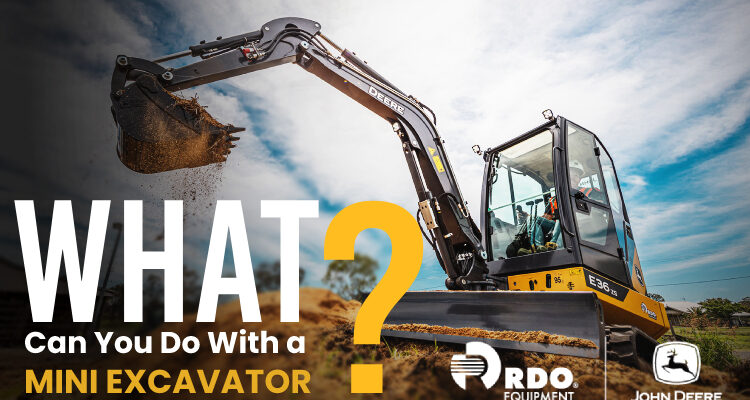 What Can You Do With a Mini Excavator