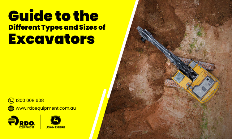 Guide to the Different Types and Sizes of Excavators