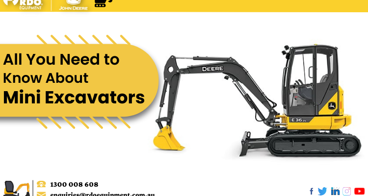 All You Need To Know About Mini Excavators