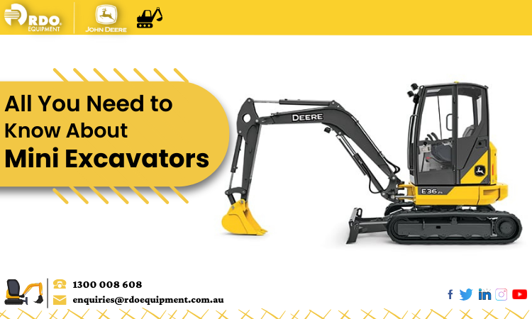 All You Need To Know About Mini Excavators