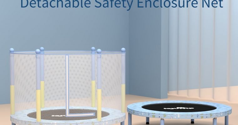 Why is it safer to use the springless trampoline and how to enjoy using it.