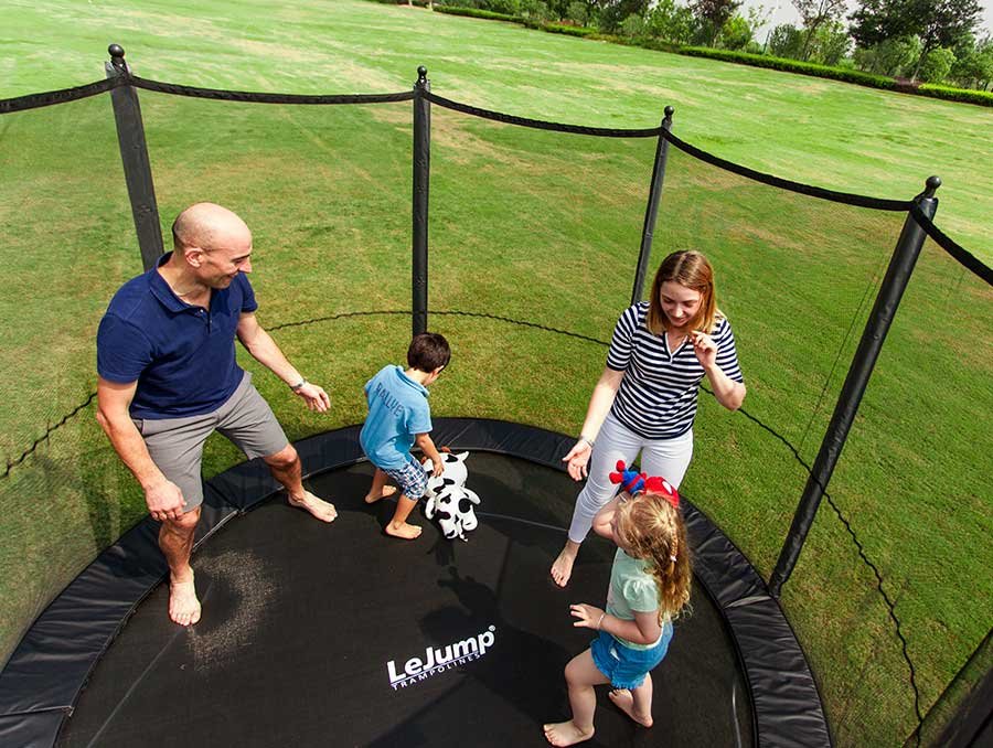 What are the safest trampolines and the situations possible to avoid using it