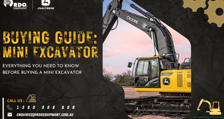 Everything You Need to Know Before Buying a Mini Excavator