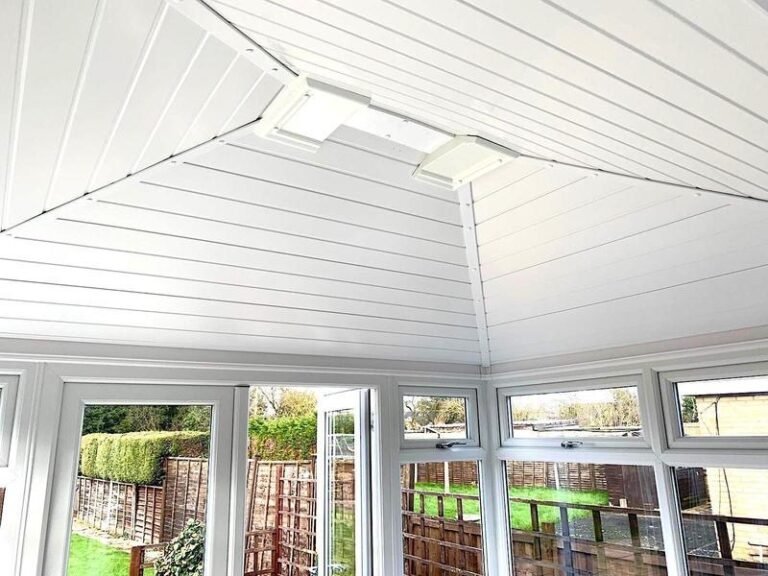 Innovative conservatory roof panels