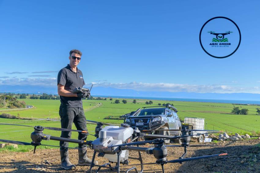 Roof spraying drone services