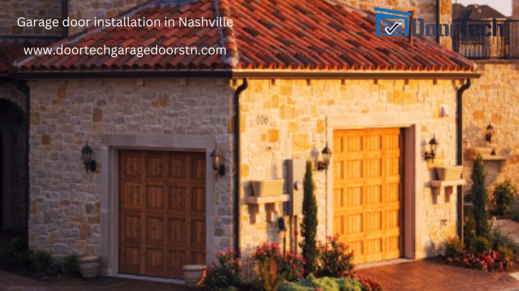 Garage door installation in Nashville