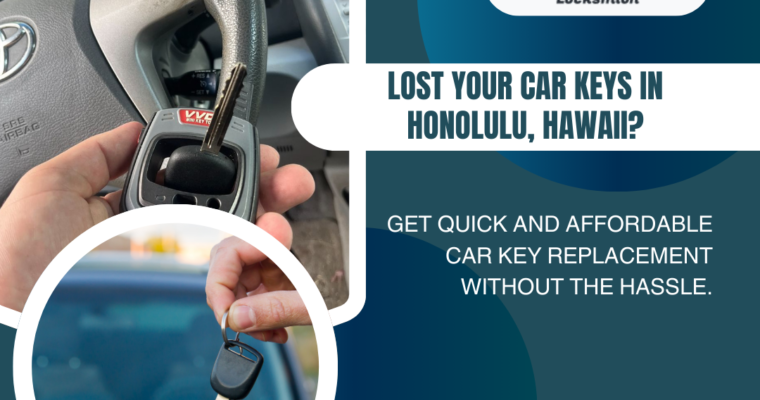Kamaaina Locksmith: Expert Car Key Replacement in Honolulu