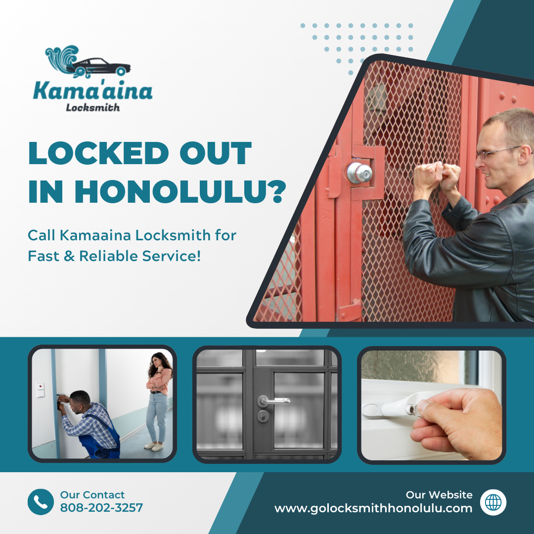 Honolulu’s Best Locksmith Services – Fast, Affordable, and Ready to Help