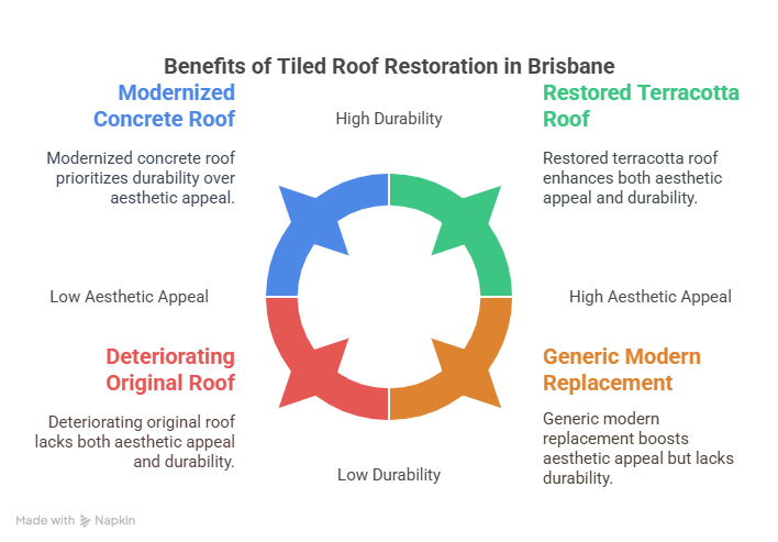 Benefits of tile roof restoration