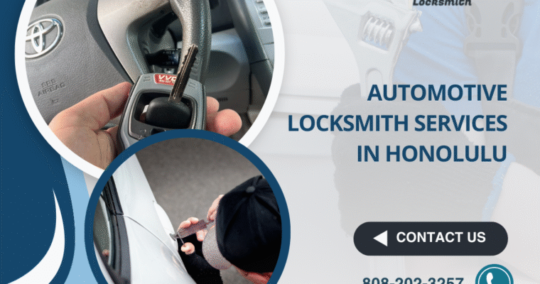 Dependable Car Key Locksmith Services in Honolulu by Kamaaina Locksmith