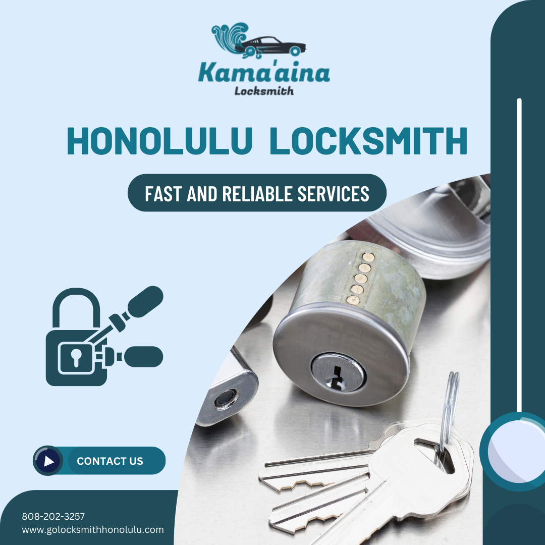 Professional Locksmith Solutions in Honolulu with a Local Touch