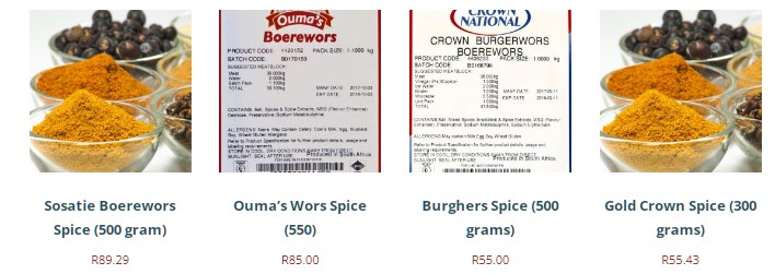 South African biltong