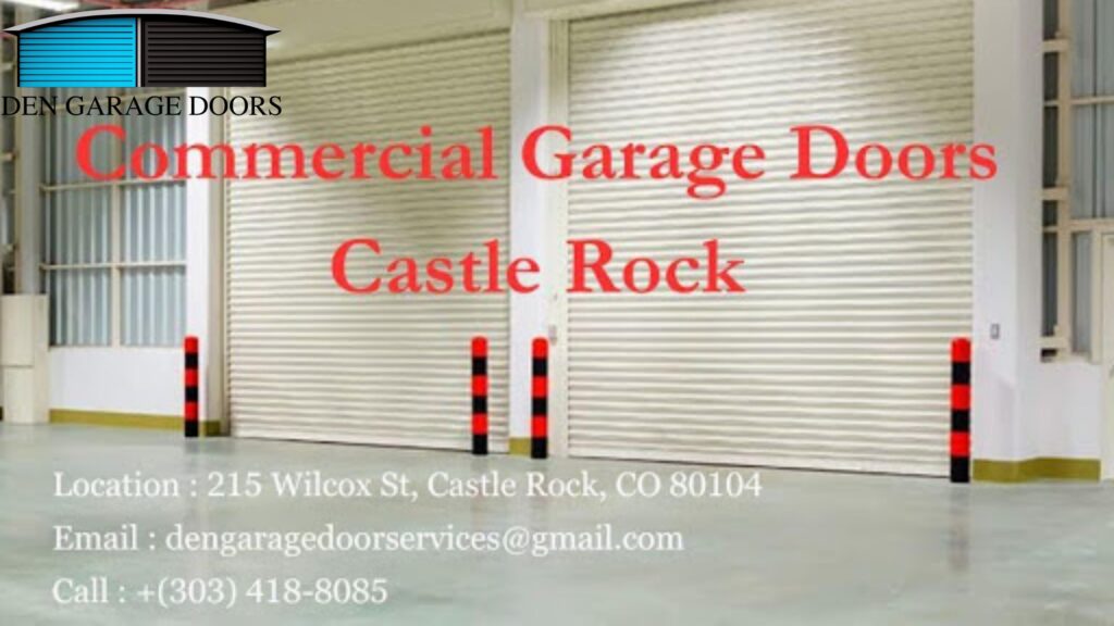 Commercial garage door installation