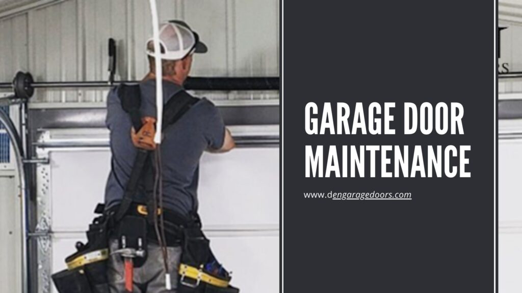 garage door maintenance
