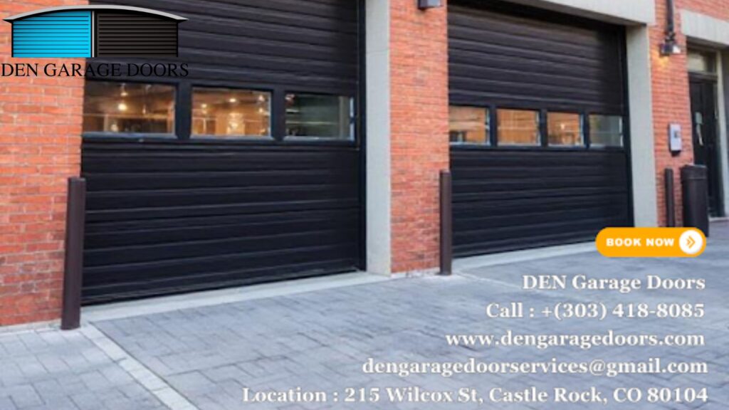 Commercial garage door installation