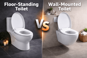 Floor-Standing Toilet vs Wall-Mounted Toilet: Which One Is Right for Your Bathroom?
