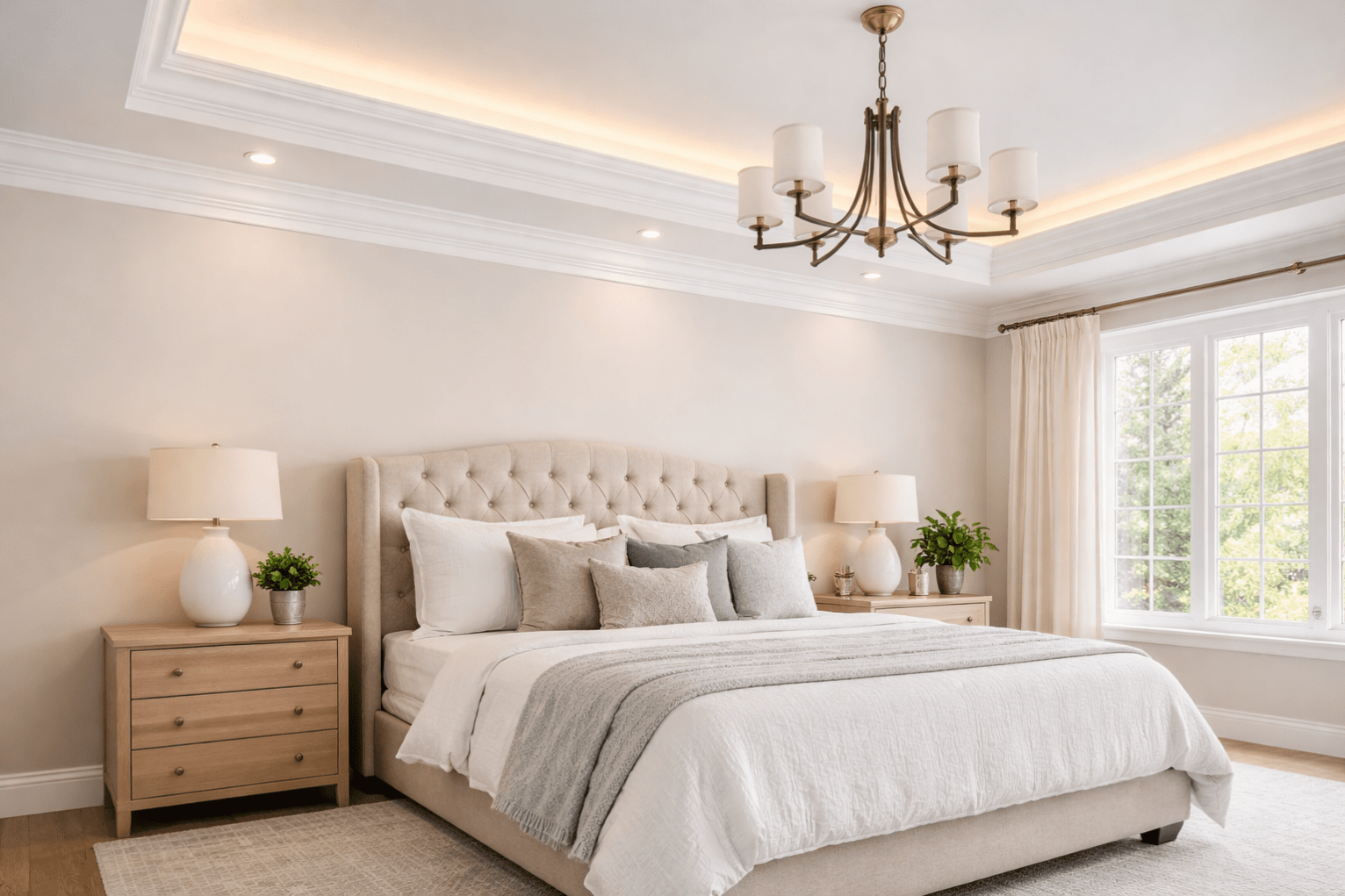 How to Choose Crown Molding for a 200–300 sq ft Bedroom