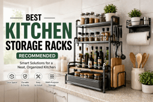 Best Kitchen Storage Rack Ideas: How to Choose the Right One for a Clutter-Free Counter
