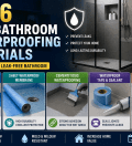 2026 Best Bathroom Waterproofing Materials