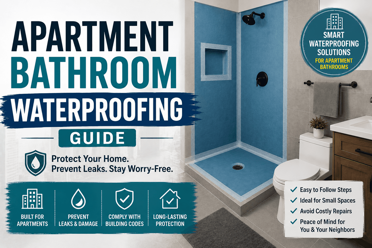 Apartment Bathroom Waterproofing Guide