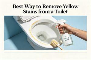 Best Way to Remove Yellow Stains from a Toilet