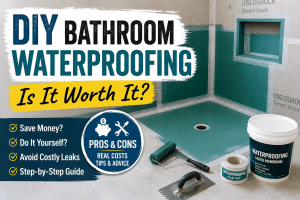 DIY Bathroom Waterproofing: Is It Worth It?