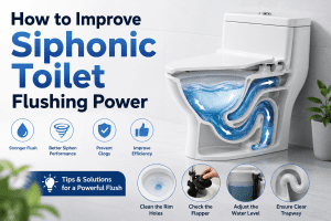 How to Improve Siphonic Toilet Flushing Power