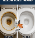 How to Remove Old Yellow Stains from a Toilet