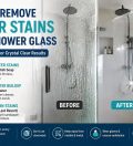 How to Restore Sparkling Bathroom Glass: Remove Limescale and Water Stains Effectively