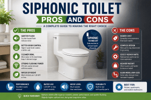 Siphonic Toilet Pros and Cons