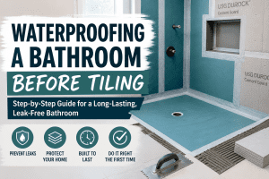 Waterproofing a Bathroom Before Tiling Guide