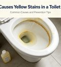 What Causes Yellow Stains in a Toilet Bowl
