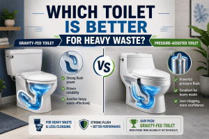 Which Toilet Is Better for Heavy Waste?