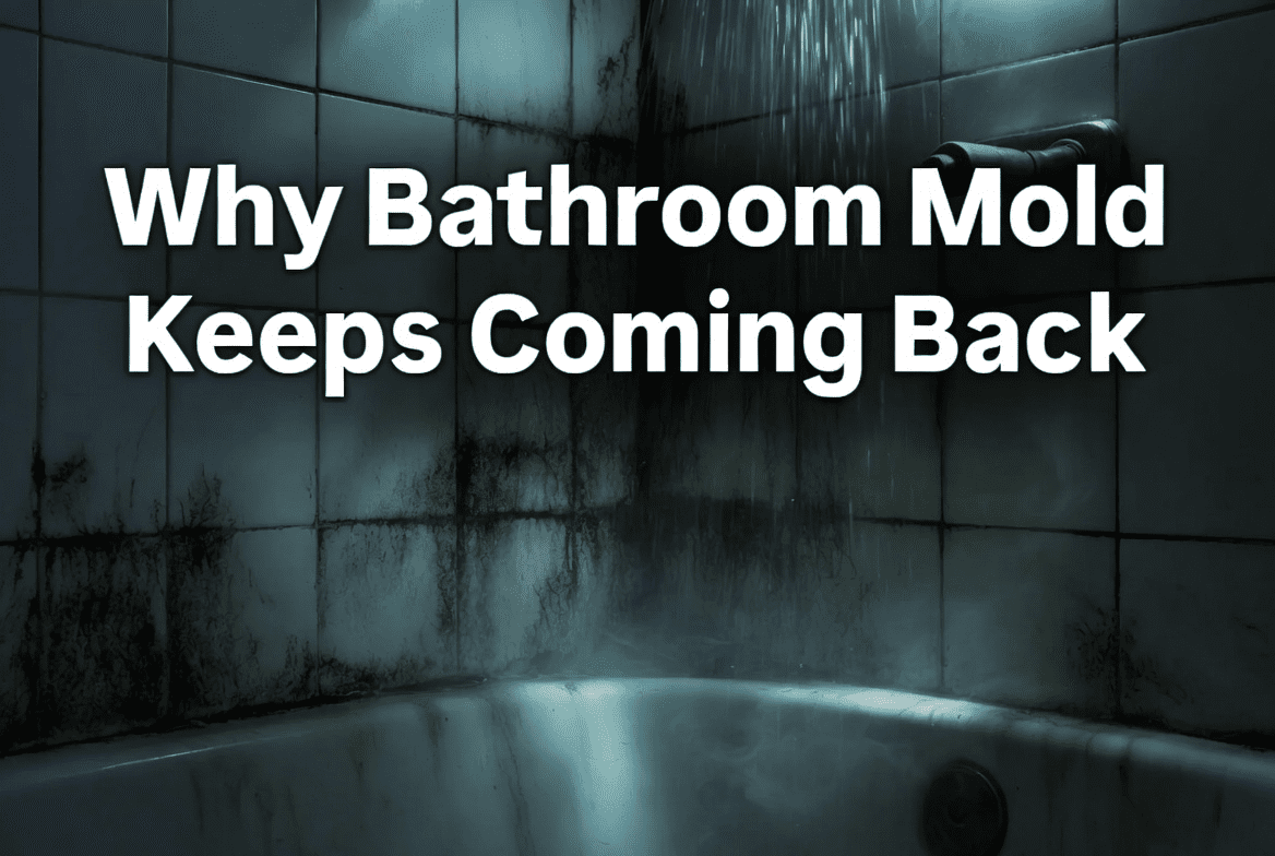 Why Bathroom Mold Keeps Coming Back