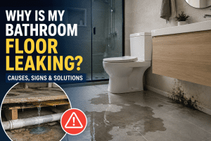 Why Is My Bathroom Floor Leaking?