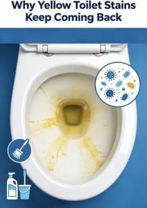 Best Way to Remove Yellow Stains from a Toilet