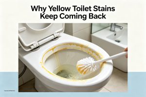 Why Yellow Toilet Stains Keep Coming Back