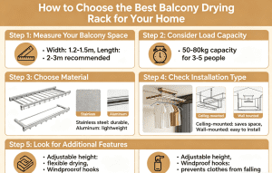 How to Choose the Best Balcony Drying Rack for Your Home