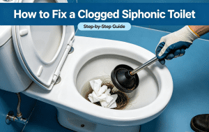 How to Fix a Clogged Siphonic Toilet