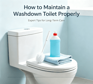 How to Maintain a Washdown Toilet Properly