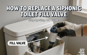 How to Replace a Siphonic Toilet Fill Valve