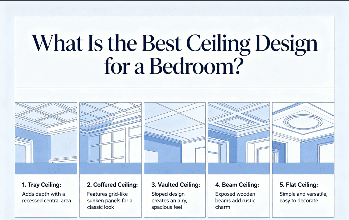 What Is the Best Ceiling Design for a Bedroom