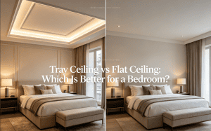 Tray Ceiling vs Flat Ceiling: Which Is Better for a Bedroom?