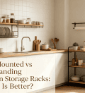 Wall-Mounted vs Freestanding Kitchen Storage Racks Which Is Better