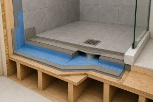 Which Waterproofing System Works Best on a Wood-Framed Bathroom Floor?